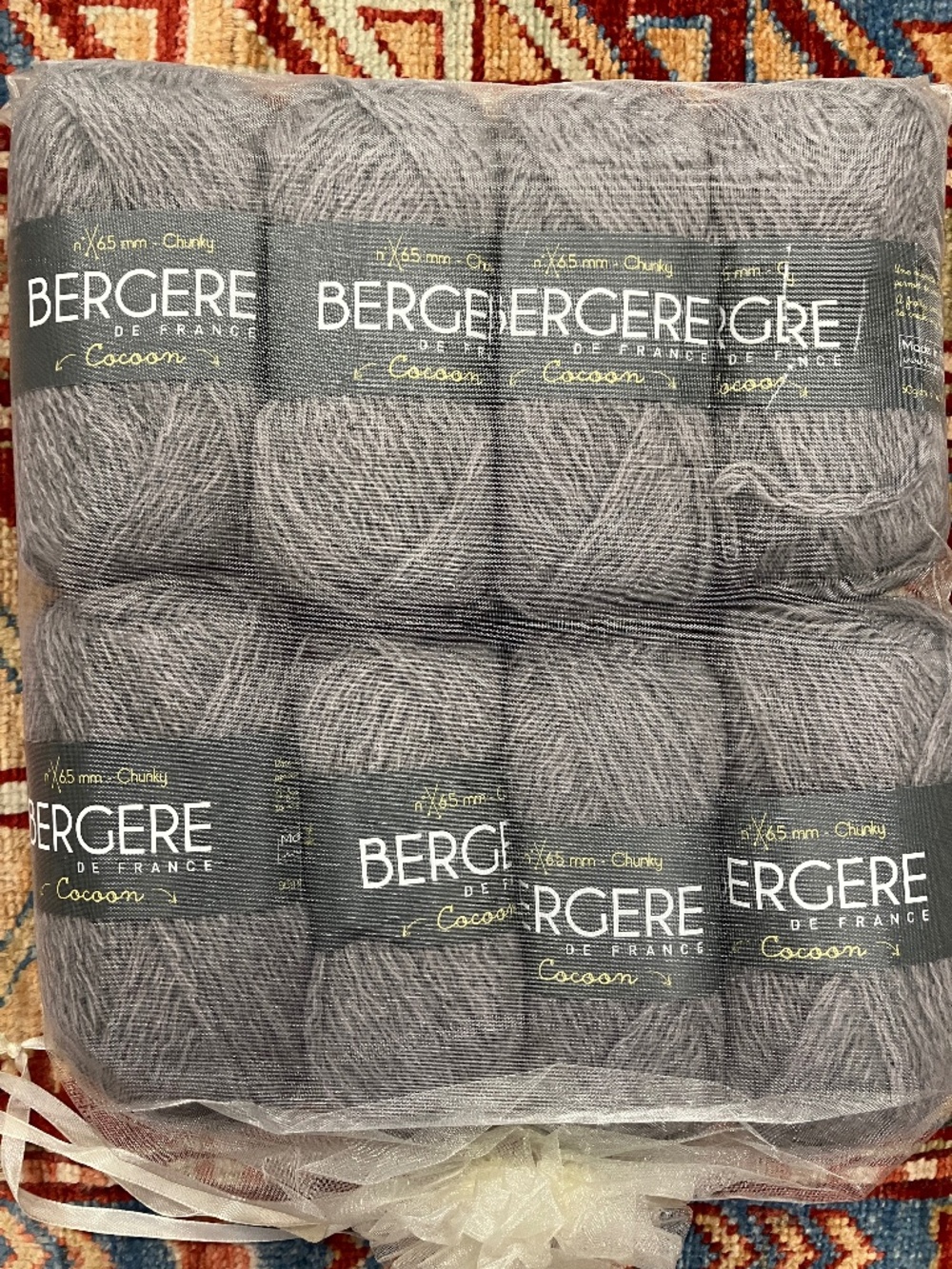8 x New Bergere De France Cocooning Alpaca Mohair Yarn Made in France - Stratus